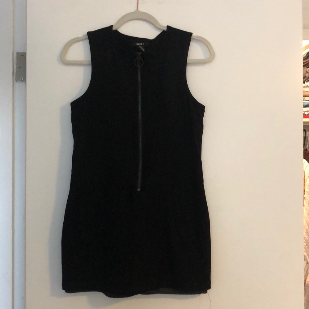 Forever 21 suede black jumper